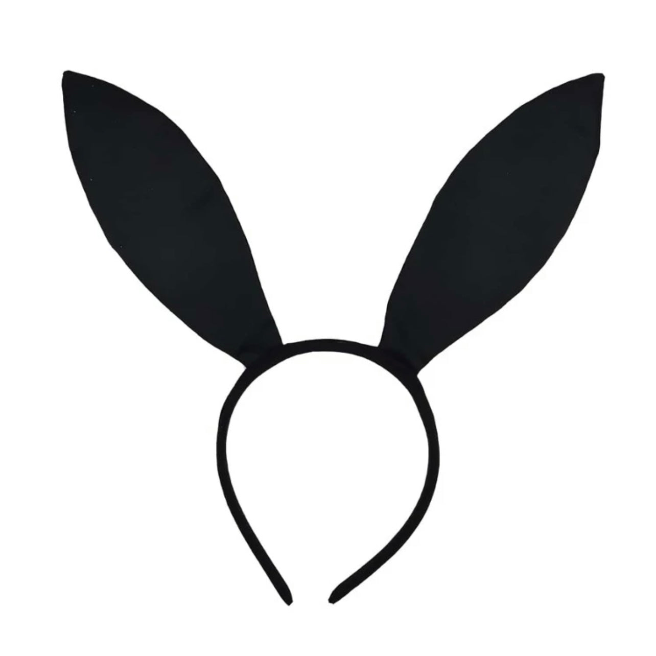 Bunny Bliss: Black and Silver Bunny Ears Headband for Playful Adventures! - Rhythms of Grace Creative