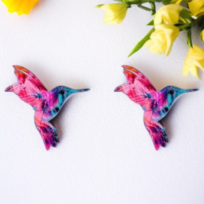 Flutter into Fashion with Hummingbird Stud Earrings!