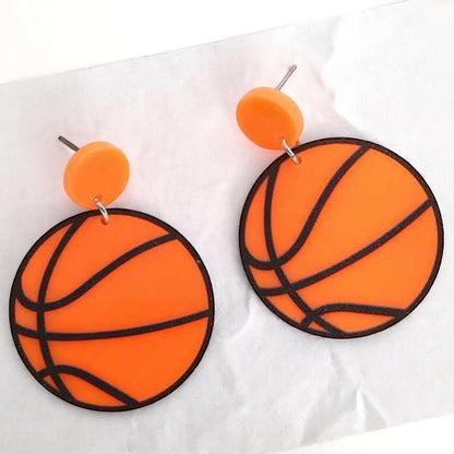 Score Big with Sports-Themed Dangle Earrings!