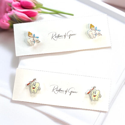 Tooth Fairy Delights: Adorable Stud Earrings for All Ages