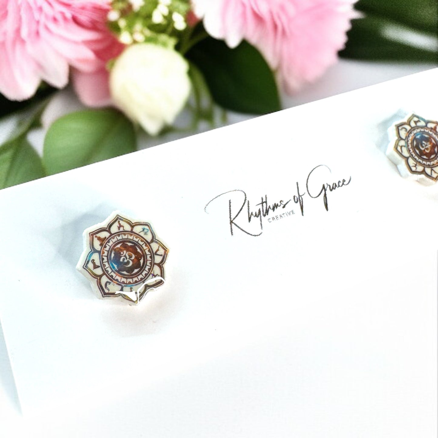 Zen Vibes Only: Yoga Stud Earrings for the Yogi in You!