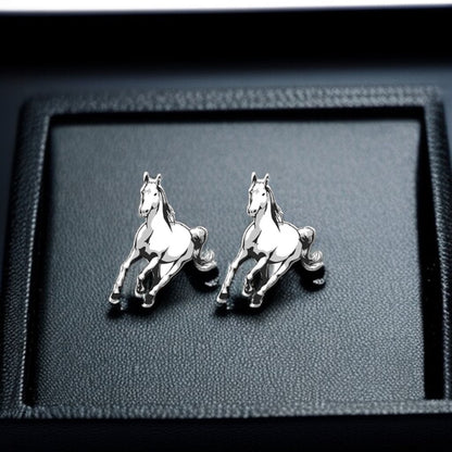 Hoofin' It in Style: Adorable Horse Stud Earrings!