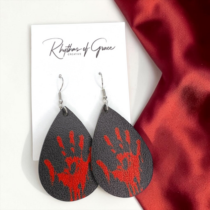 Crime Scene Chic: Spooky True Crime Dangle Earrings!