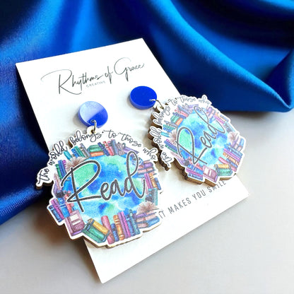 Librarian Earrings: Your New Favorite Accessory! 📚 - Rhythms of Grace Creative