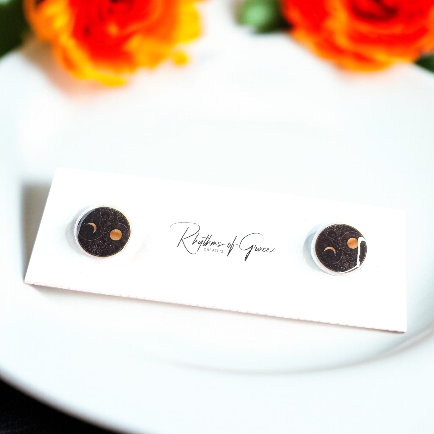 Celestial Stud Bliss: Adorn Your Ears with Stardust Magic! ✨