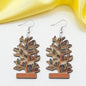 "Bookish Branches" Tree Dangle Earrings – Wear Your Love for Books!