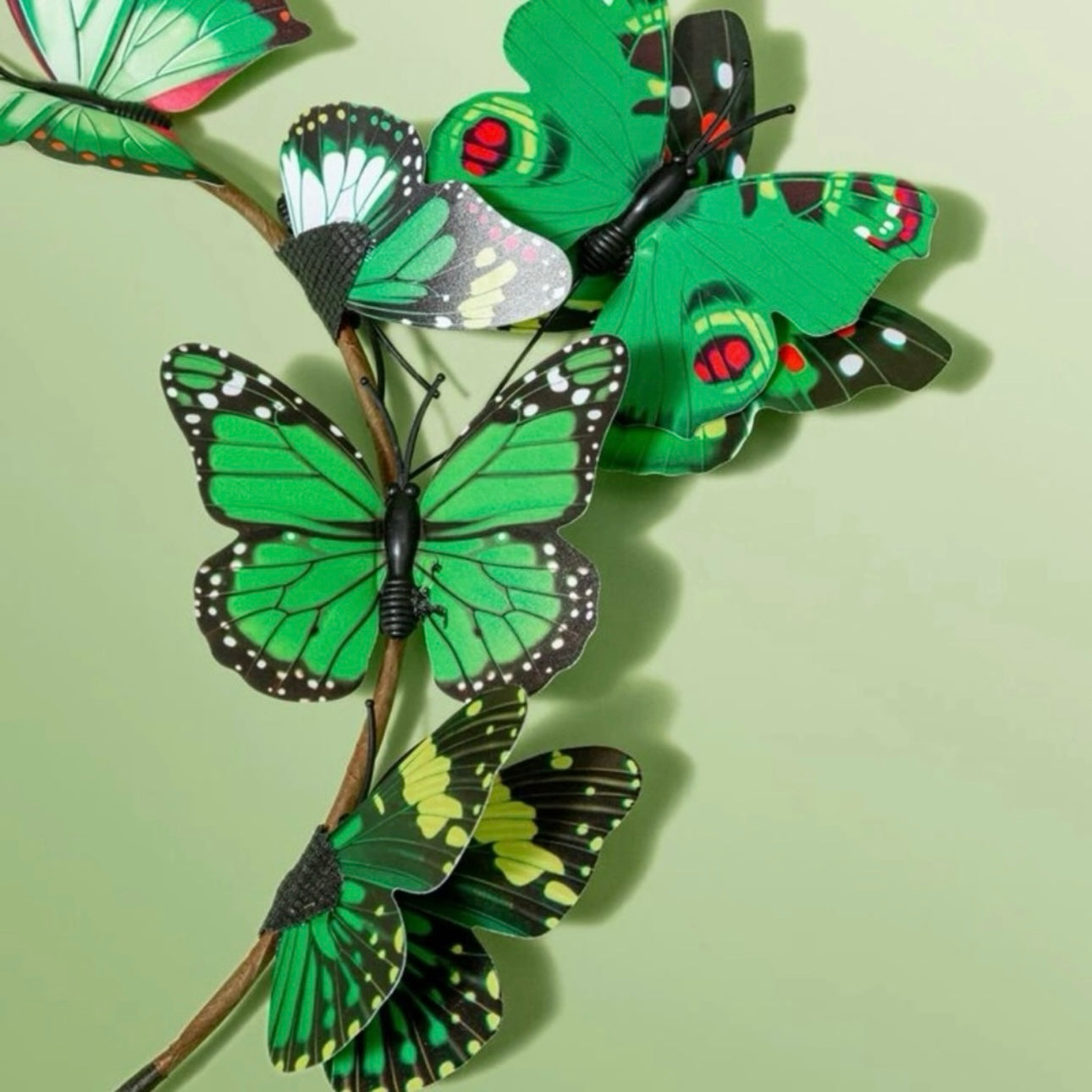 Whimsical Green Butterfly Headband: Elevate Your Style to Magical Heights!