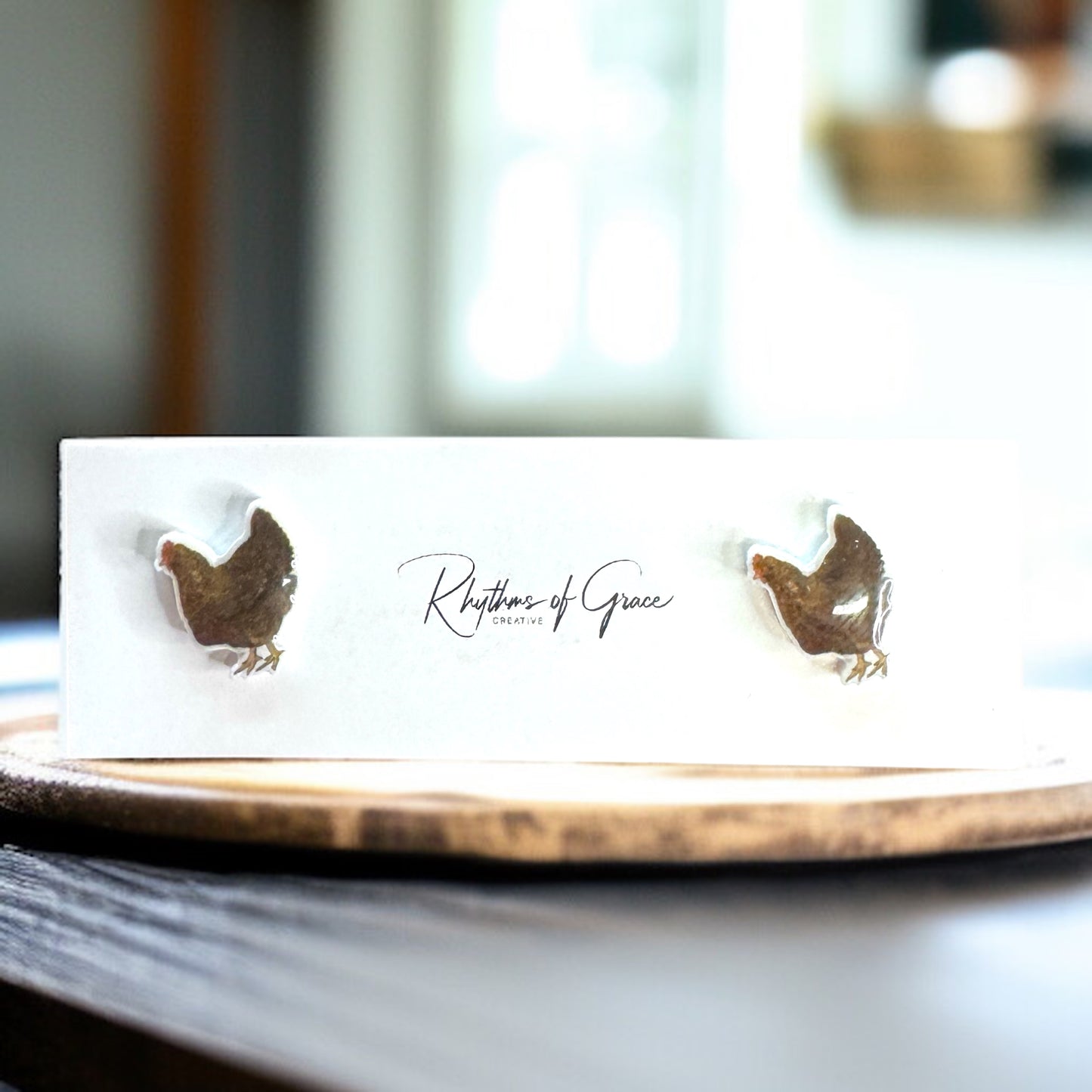 Cluck-tastic Chicken Stud Earrings – Three Charming Styles!