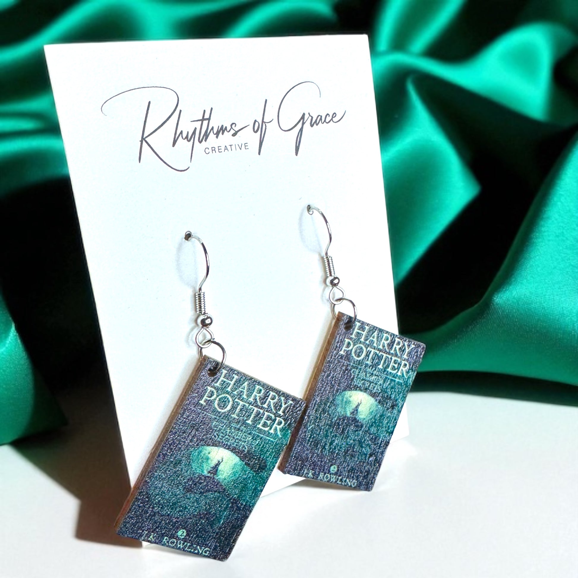 Book Earrings – The Perfect Accessory for Every Literary Lover! 📚 - Rhythms of Grace Creative