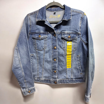 Hand Painted Jean Jacket: “Laissez les bon temps rouler”