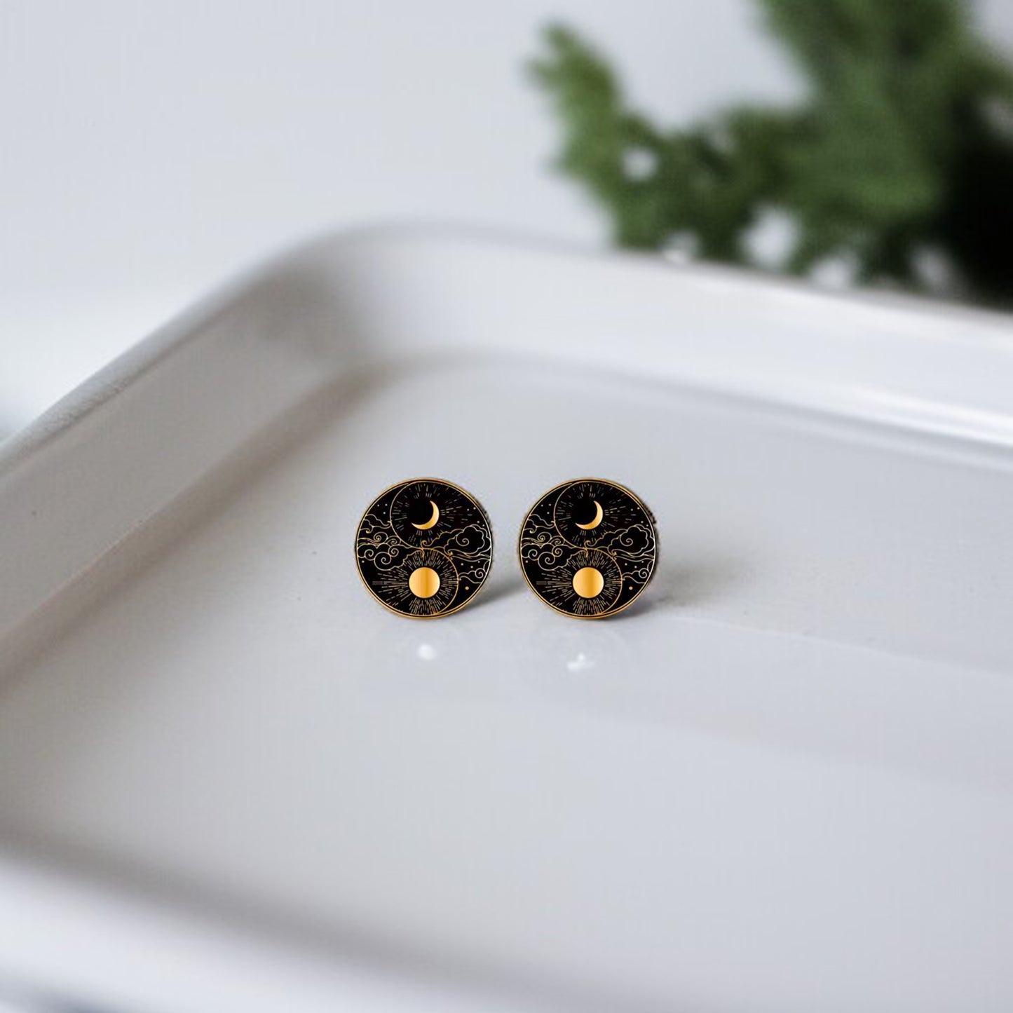 Celestial Stud Bliss: Adorn Your Ears with Stardust Magic! ✨