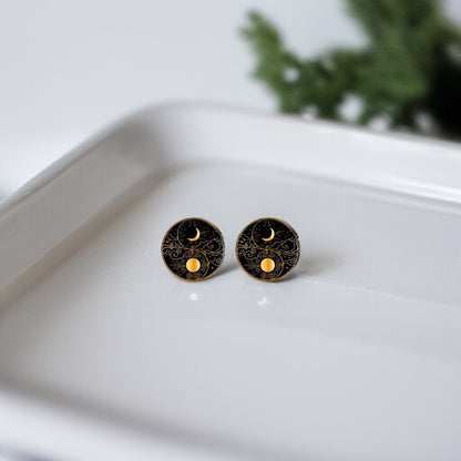 Celestial Stud Bliss: Adorn Your Ears with Stardust Magic! ✨