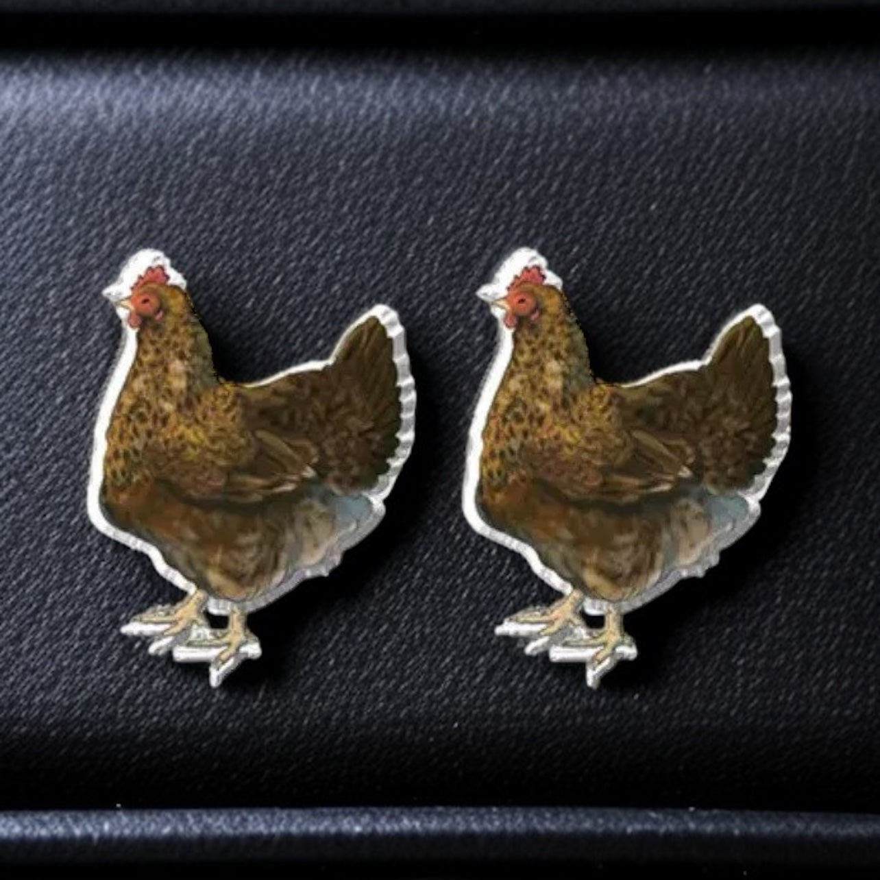 Cluck-tastic Chicken Stud Earrings – Three Charming Styles!