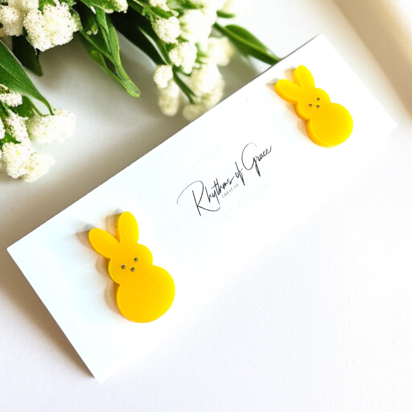 Hop into Easter Style with Peep Stud Earrings!