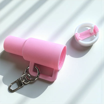 Sip, Store, & Shine: Mini Tumbler Keychains!