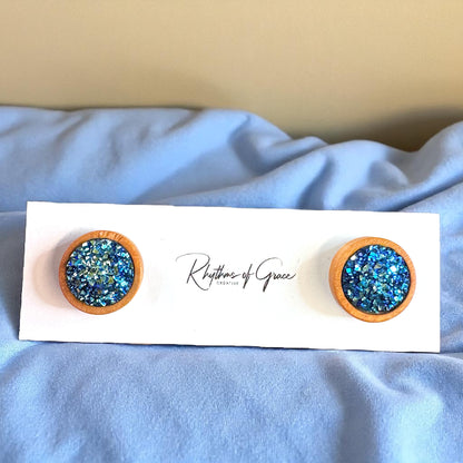 Sparkle & Shine: Faux Druzy Stud Earrings! ✨