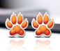 Vibrant Paw Print Studs – A Pawfect Gift! 🐾 10 Colors Available!