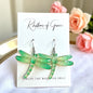 Catch the Whimsy! Dragonfly Dangle Earrings