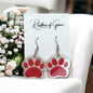 Paw Print Earrings - A Must-Have for Every Dog Lover! 🐶