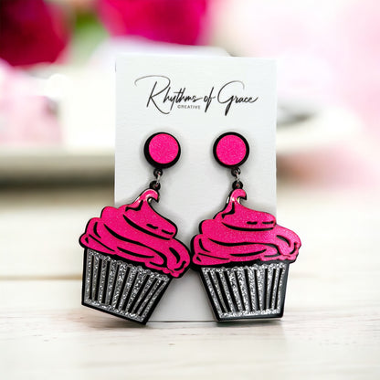 Sweet Treats for Your Ears: Cupcake Earrings Delight!