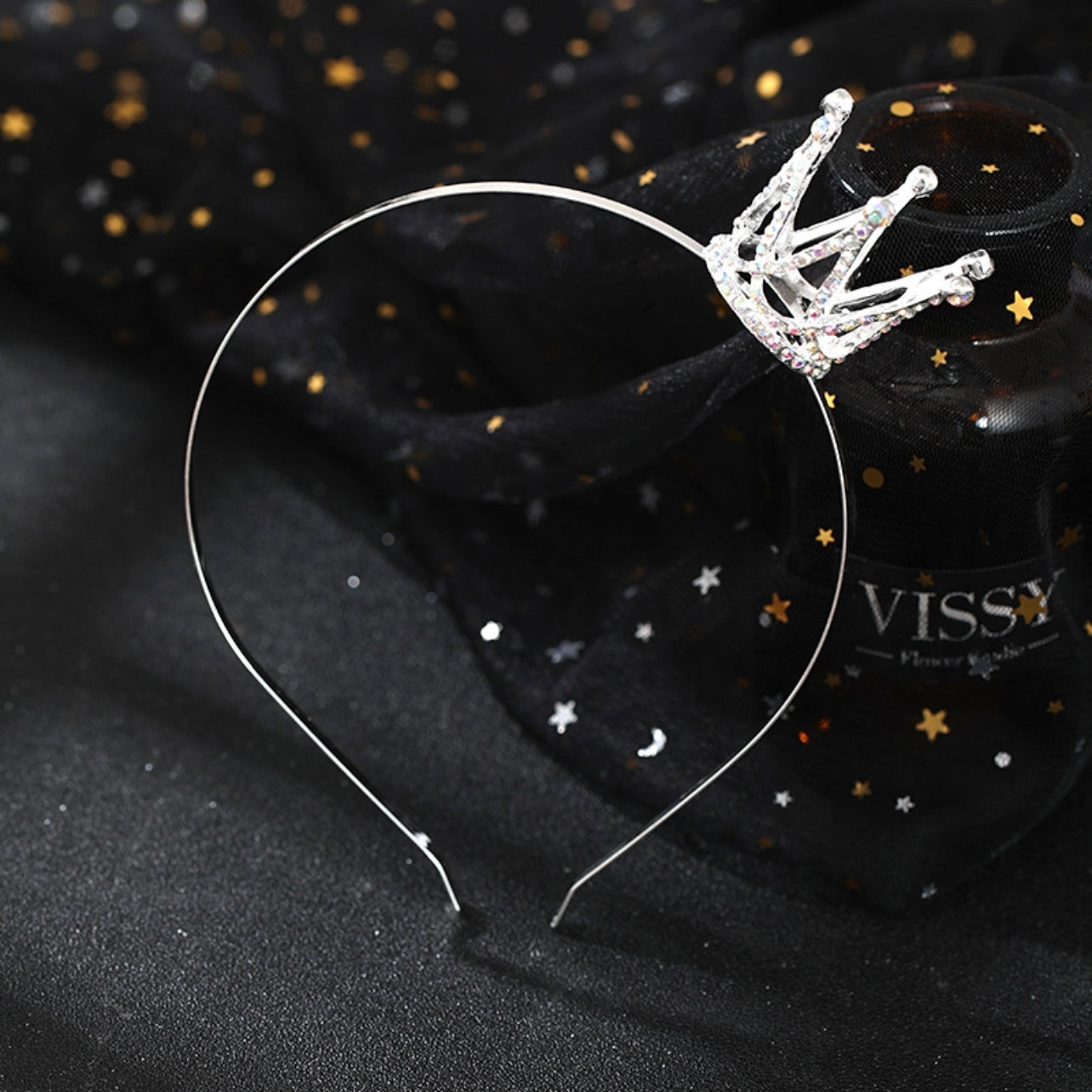 Sparkle & Rule: Rhinestone Princess Tiara Headband - Rhythms of Grace Creative