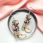 Boot Scootin' Bling: Cowgirl Boots Earrings for Your Inner Rockstar!