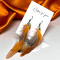 Feather Dangle Earrings – Boho Chic in Every Color! 🪶