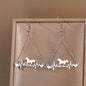 Gallop into Elegance: Stunning Horse Dangle Earrings - Rhythms of Grace Creative