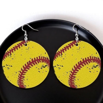 Hit a Style Home Run with Softball Dangle Earrings!