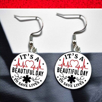 Save Lives in Style: Adorable Nurse & Grey's Anatomy Earrings!