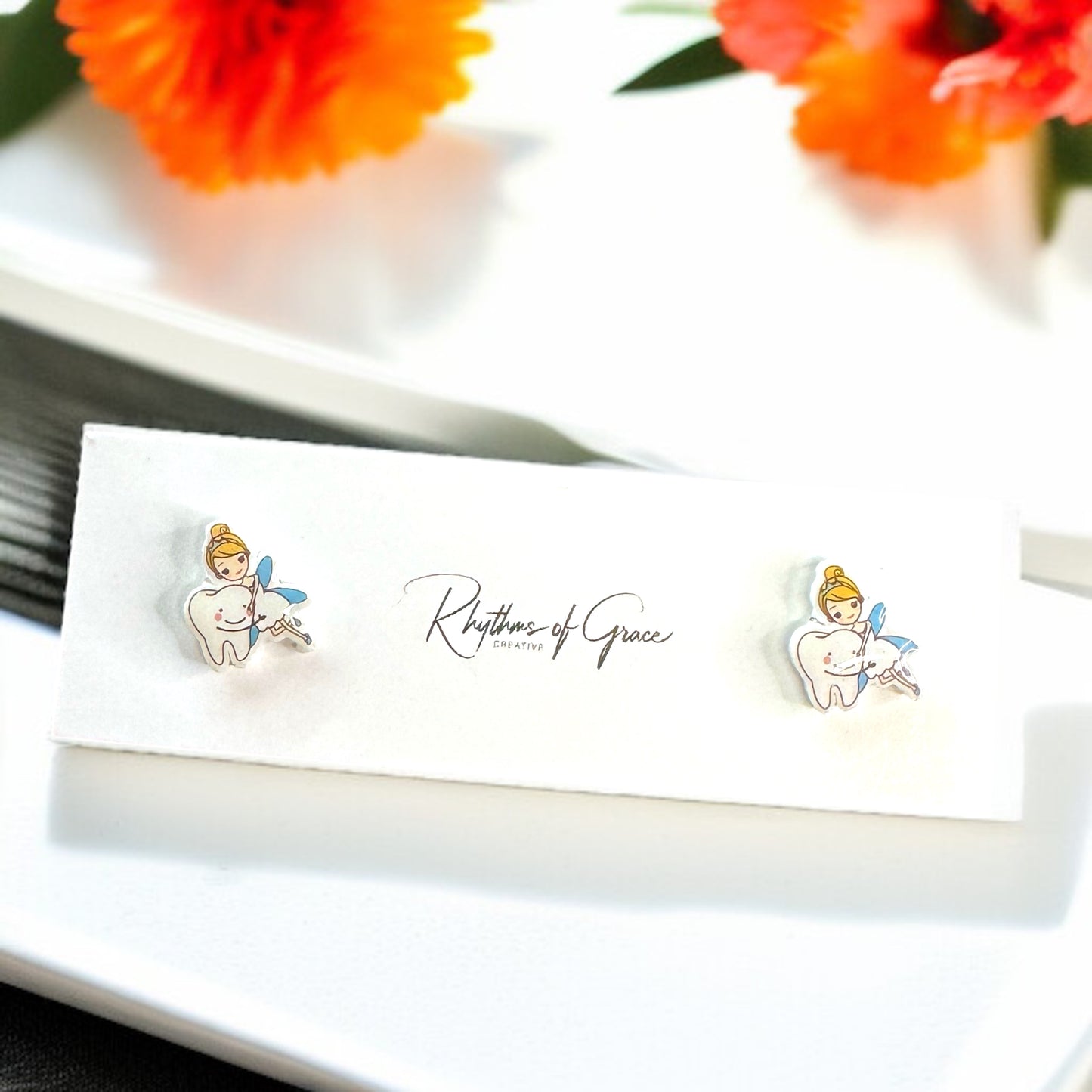 Tooth Fairy Delights: Adorable Stud Earrings for All Ages
