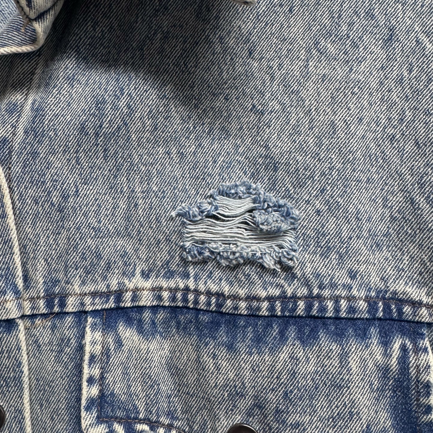 Hand-Painted Jean Jacket:  GAMEDAY! | Perfect for LSU & Saints Fans | Oversized Long Denim