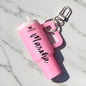Sip, Store, & Shine: Mini Tumbler Keychains!