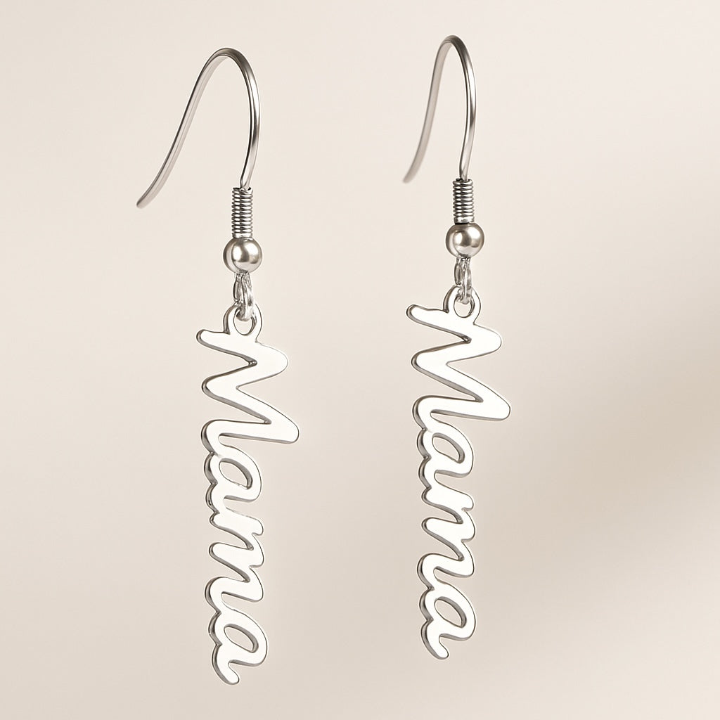 Sparkle as a Mama: Delicate Mama Earrings for Every Celebration!