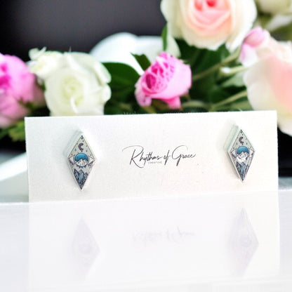 Celestial Stud Bliss: Adorn Your Ears with Stardust Magic! ✨
