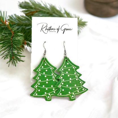 Jingle All the Way with Christmas Dangle Earrings! 🎄✨