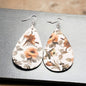 Bloom Into Style: Delicate Floral Teardrop Earrings!