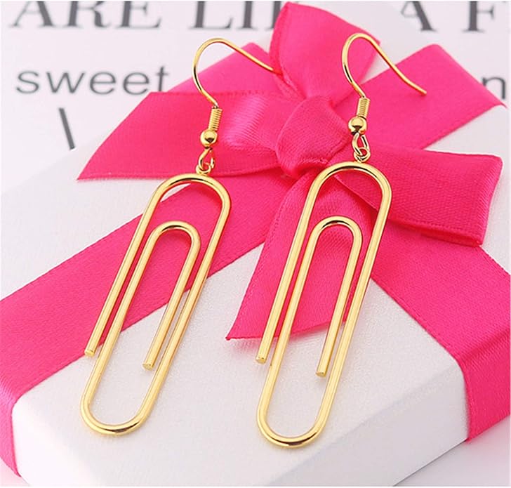 School's in Session: Gold Paperclip Earrings to Class Up Your Style! - Rhythms of Grace Creative