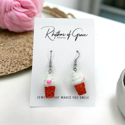 Scoop Up the Fun: Ice Cream Earrings for Sweet Style! 🍦