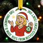Funny “Recycled Fucks I Don’t Give” Ornament | Adult Humor Xmas Gift
