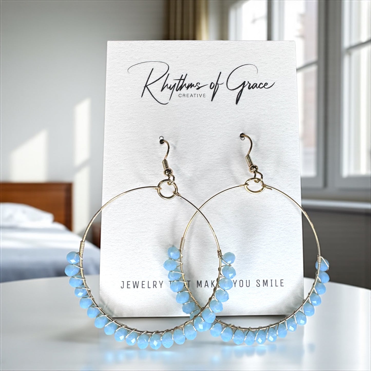 Boho Breeze Beaded Earrings – Soft Hues, Big Style!