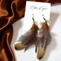 Feather Dangle Earrings – Boho Chic in Every Color! 🪶