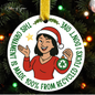 Funny “Recycled Fucks I Don’t Give” Ornament | Adult Humor Xmas Gift