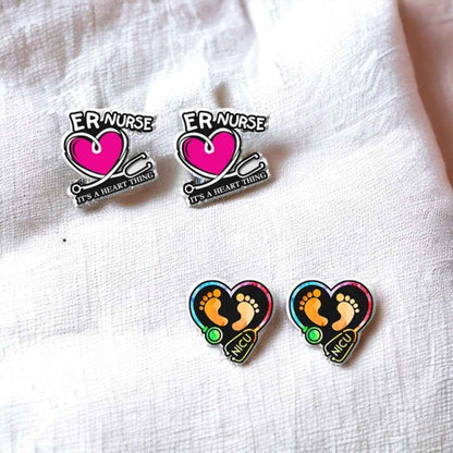 Medical Staff Studs - Be the Hero in Style!