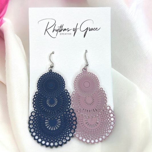 Reveal the Joy: Gorgeous Lightweight Gender Reveal Earrings!