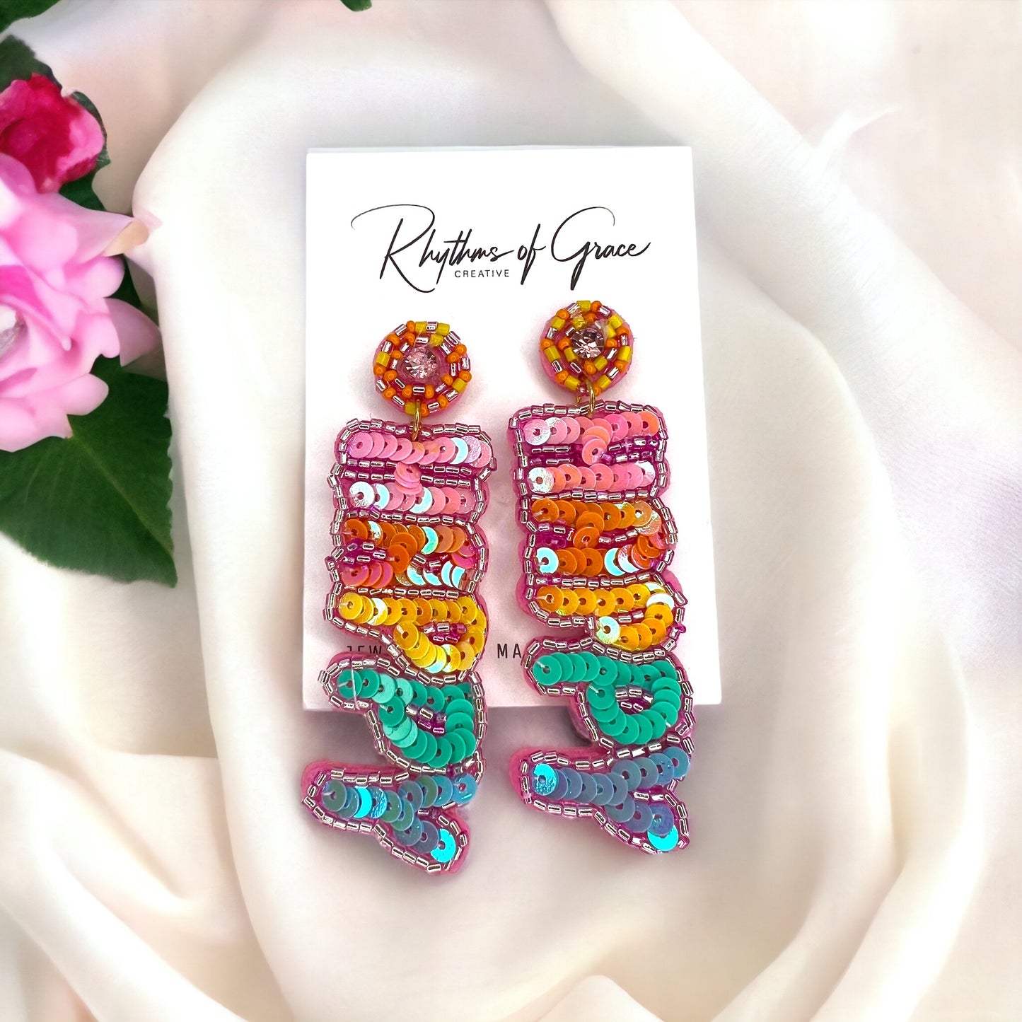Joyful Vibes Only: Happy Earrings for Every Celebration! - Rhythms of Grace Creative