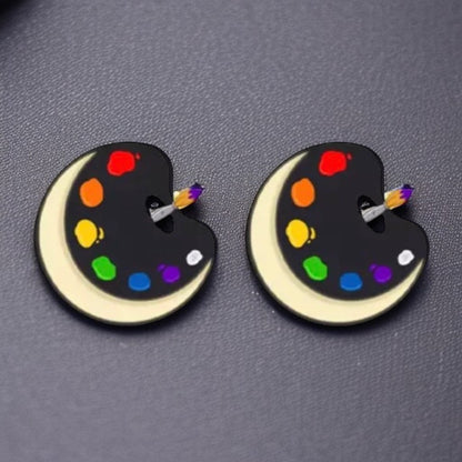 Artistic Vibes: Unique Stud Earrings for Creative Souls!