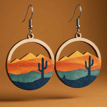Elevate Your Adventure: Handmade Mountain Earrings for Nature Lovers!