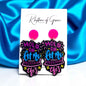 “Hold On, Let Me Overthink This” Earrings – For the Masters of Thought!