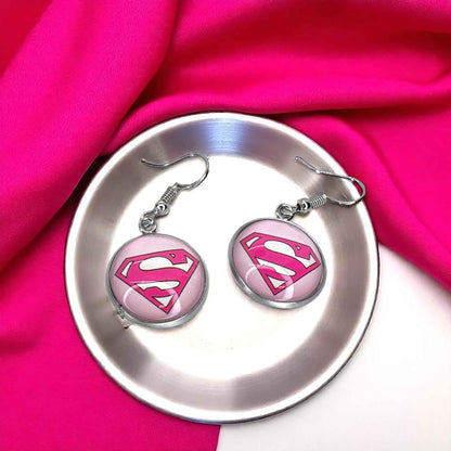 Fight Like a Girl (and Look Fabulous Doing It!) - Breast Cancer Awareness Earrings 💖